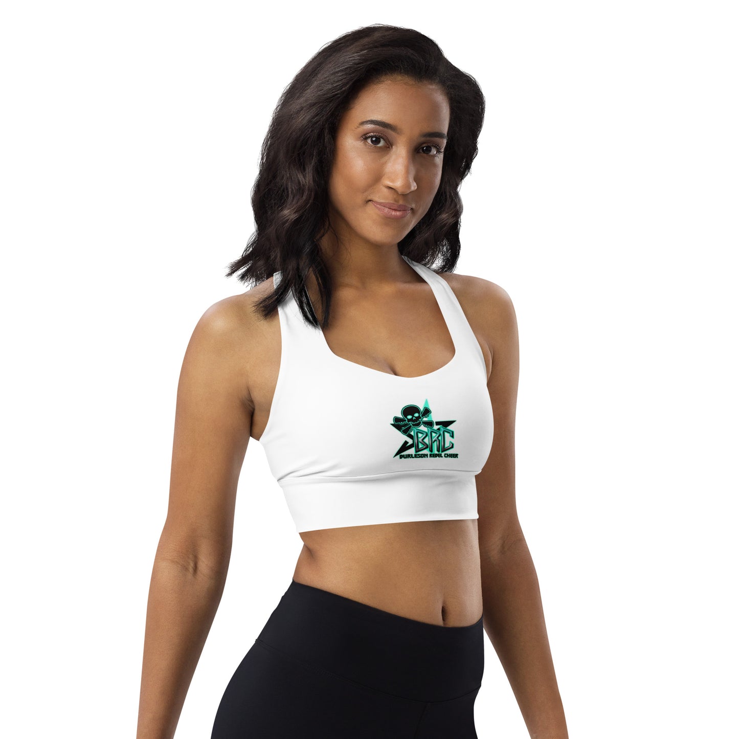 Longline sports bra