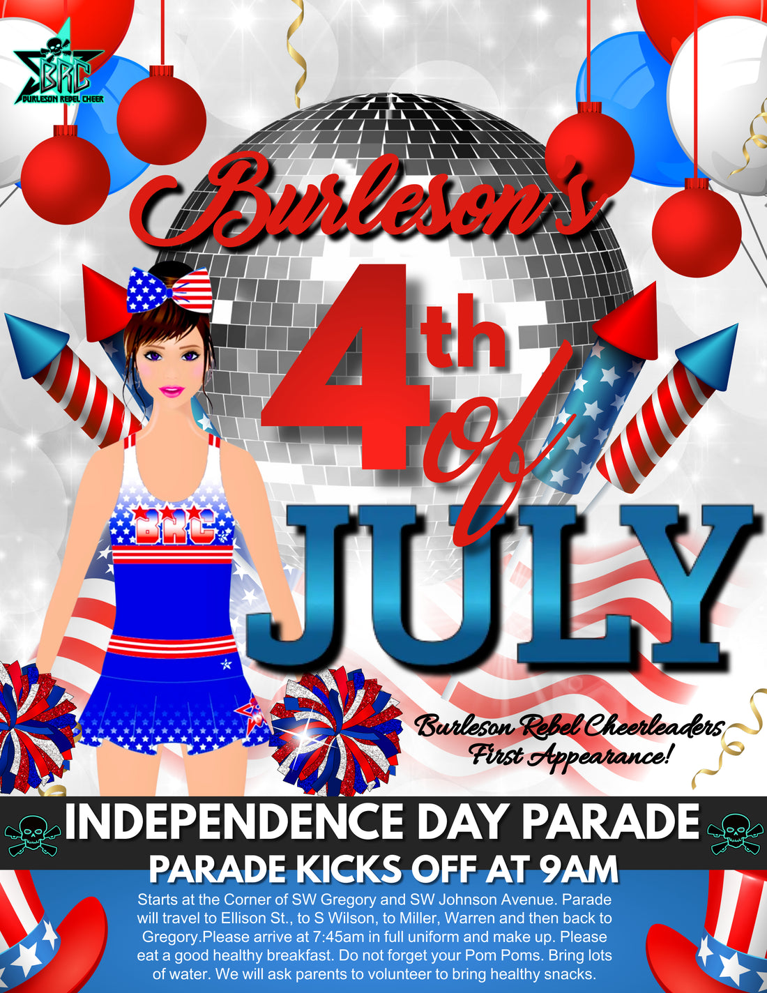 Burleson City's 18th Annual 4th of July Parade