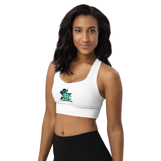 Longline sports bra